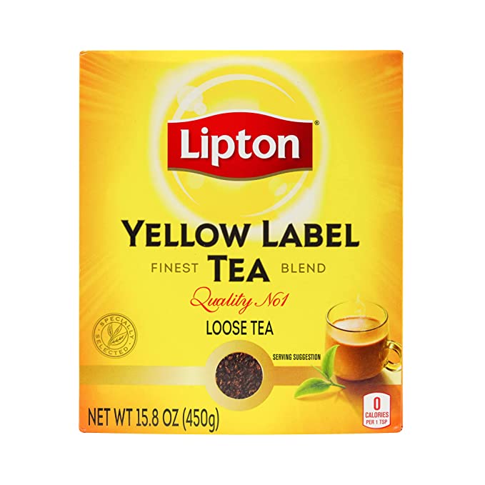 Lipton Yellow Label Tea Review - Photo courtesy: Amazon