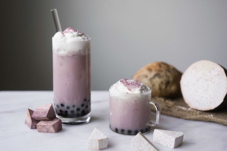 How to Make Taro Milk Tea